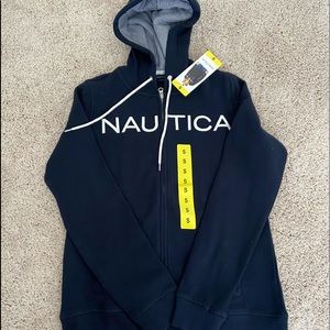 Navy Blue Nautica Hoodie